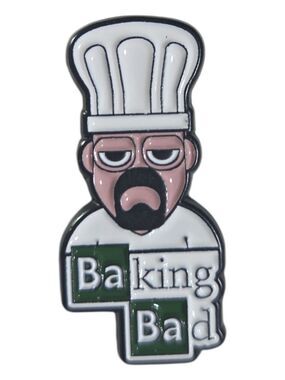 Baking Bad Zinc Alloy Pin - Walter White Chef Hat